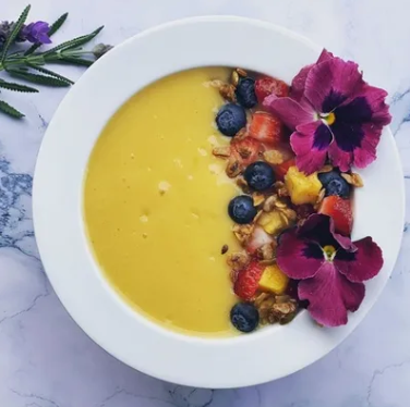 Smoothie bowl de mango