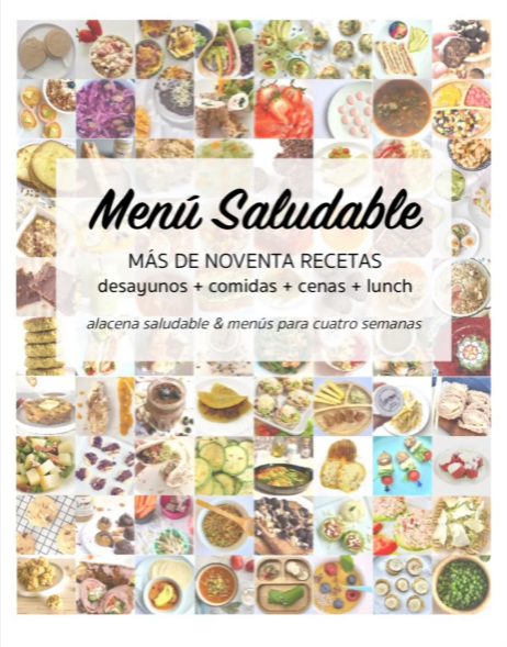 MENÚ MENSUAL + RECETARIO