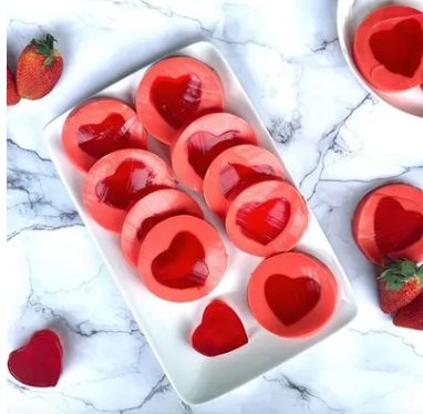 Gelatina de fresa